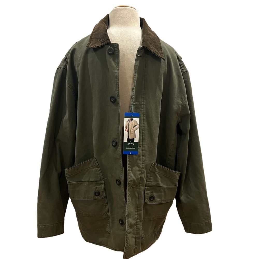 NWT Orvis Sage barn jacket Large